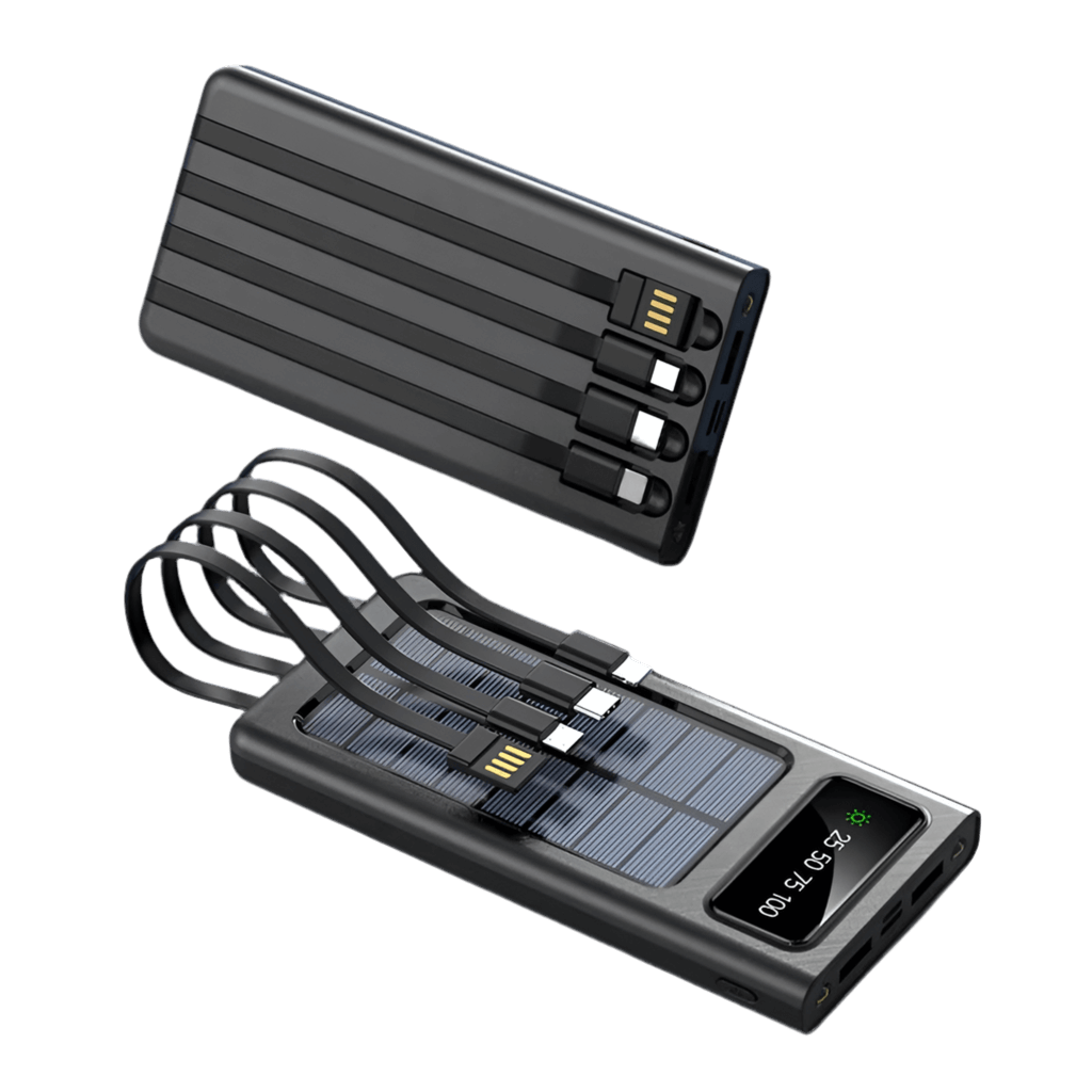 S65 Solar Power Bank – 200,000mAh Waterproof Portable Charger