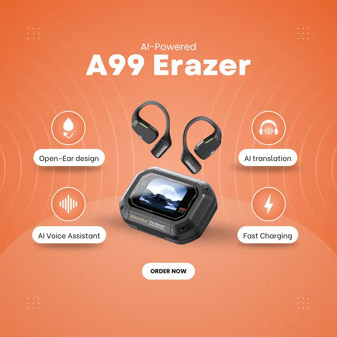 A99 Erazer - AI Wireless Earbuds Smart Tech Lab
