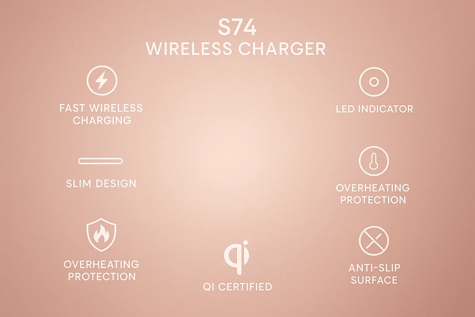 Présentation S74 Wireless Charger