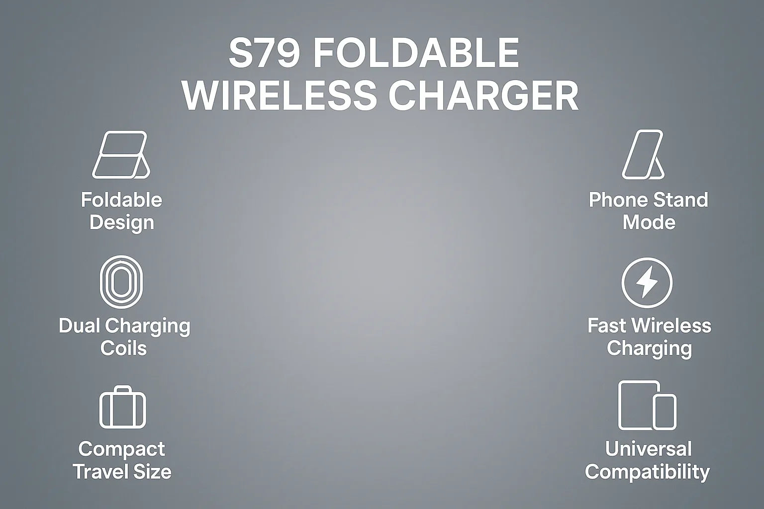 Présentation S79 Foldable Charger