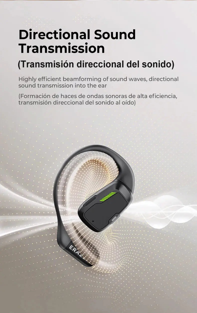 [AI Earphone]ERAZER XP6 Bluetooth Earphones Sleep ASMR Headset DIY Equalizer APP AI Wireless Headphones Office Travel,16mm Drive Smart Tech Lab