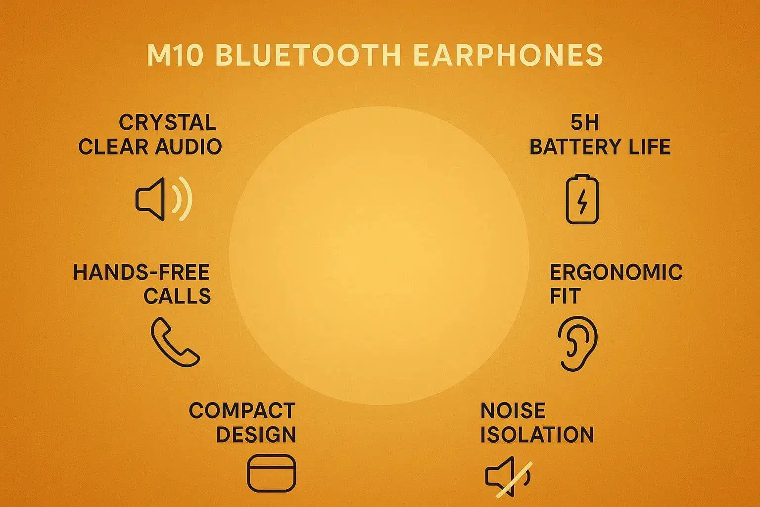 M10 - Bluetooth Earphones
