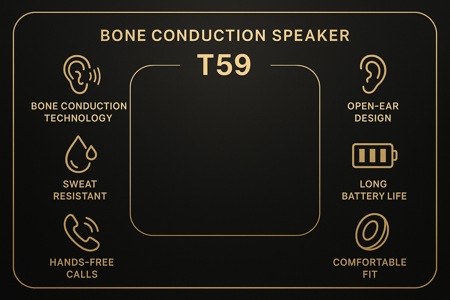 Présentation fonctionnalités enceinte T59