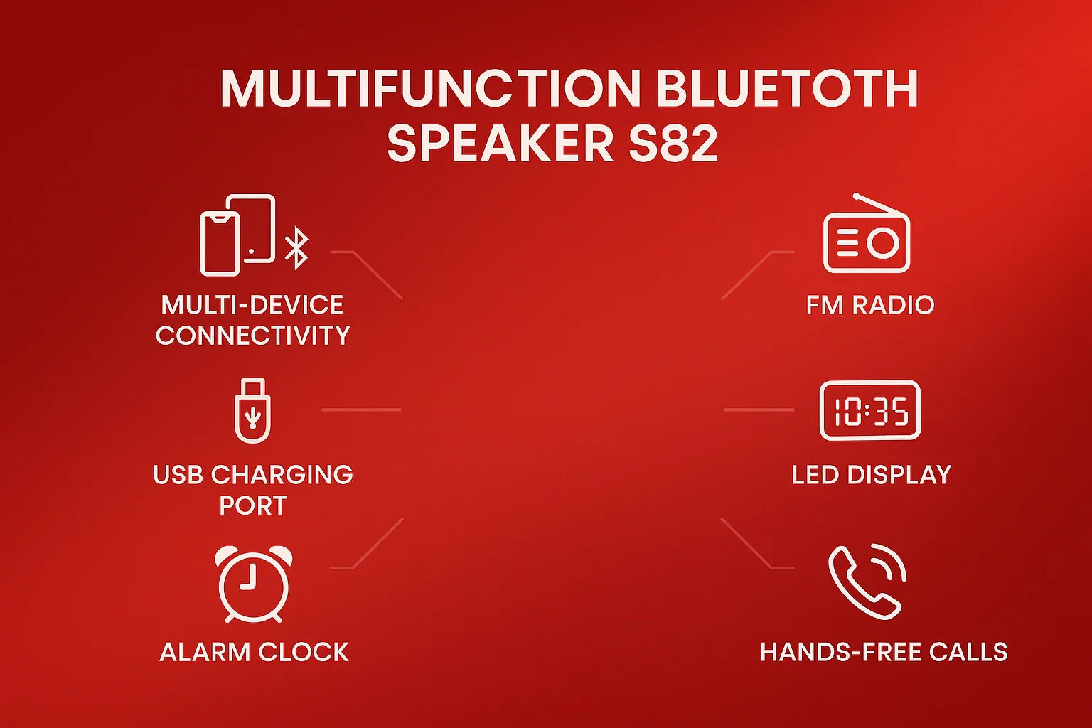Présentation S82 Multifunction Speaker