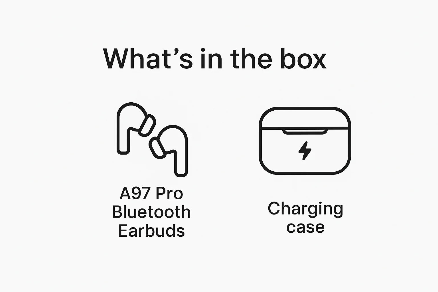 What's in the box - A97 Pro